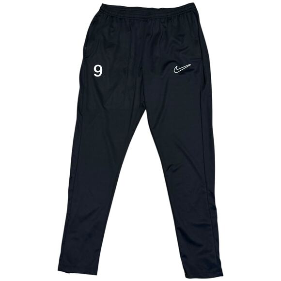 Nike Black Dri Fit Soccer Pants Standard Fit DR1671-010 Size Medium - Picture 1 of 3